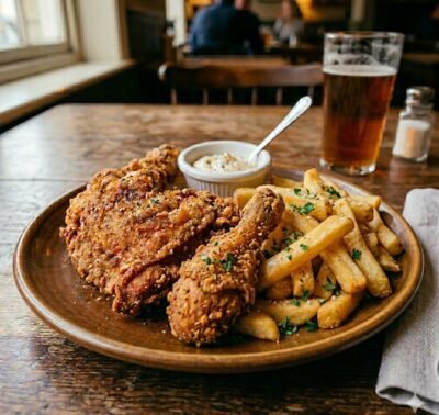 2 Pcs Chicken with Chips