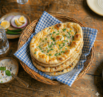 Cheese & Chilli Nan