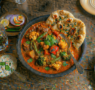 Vegetable Balti