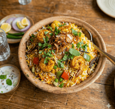 Prawn Biryani