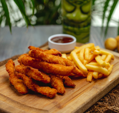 Chicken Strips & Chips (4)